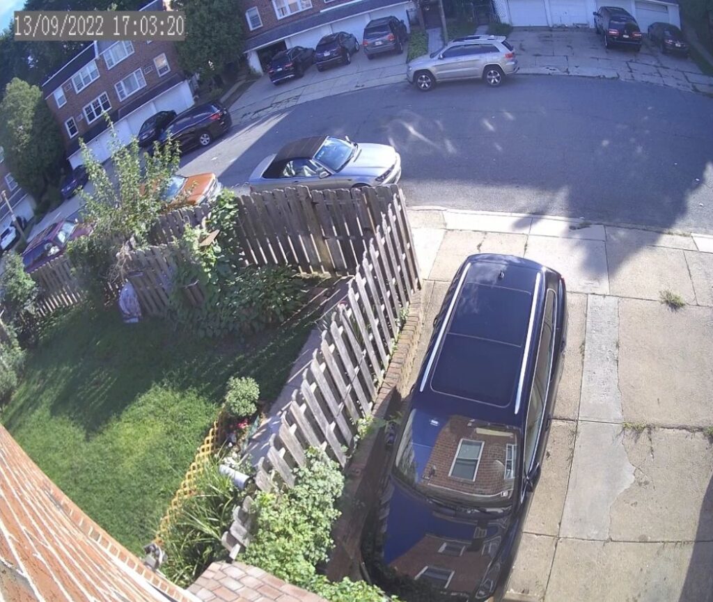 5 megapixels IP camera view outside 1024x865