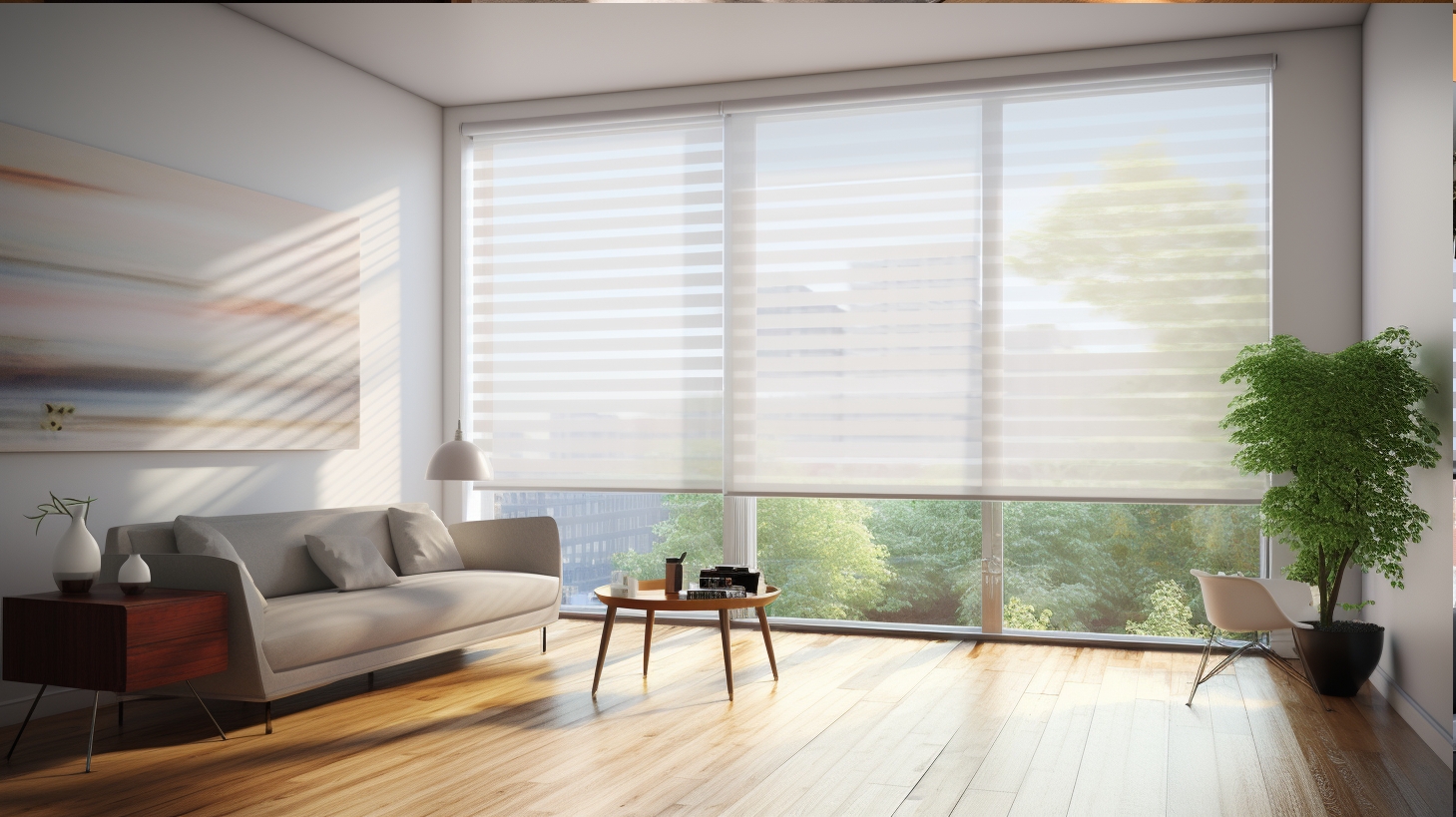 Motorized blinds installation process in a spacious private house of Philadelphia3